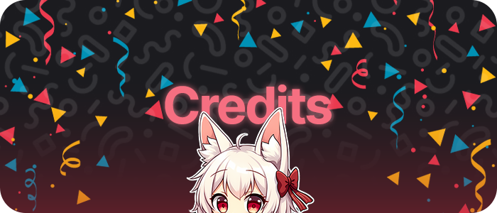 Credits banner